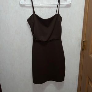 Brown formal dress shirt